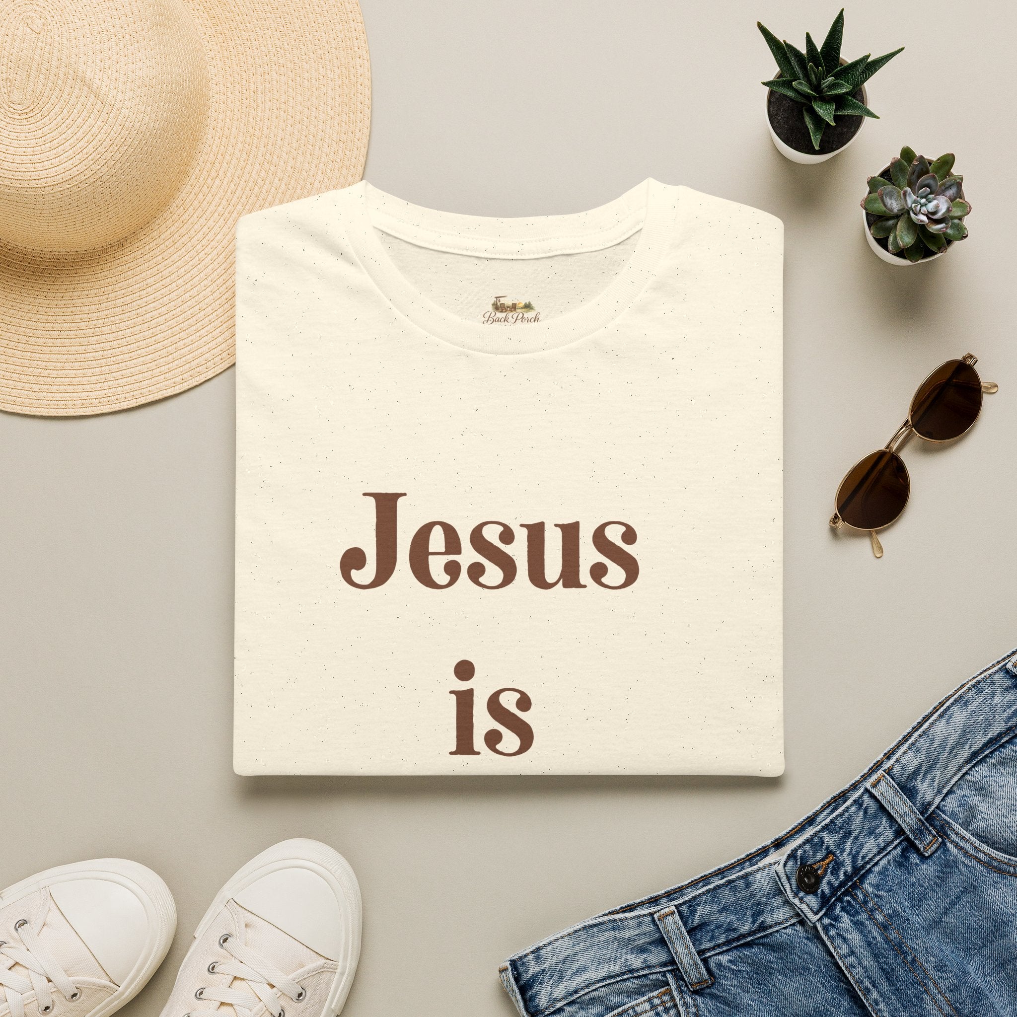 Jesus Is Holy T-Shirt — Christian Faith Tee