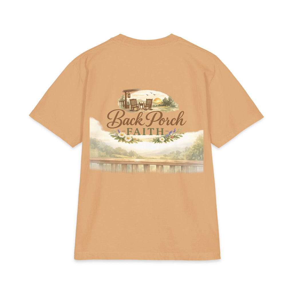 Come Sit Awhile T-Shirt — Back Porch Faith Graphic Tee
