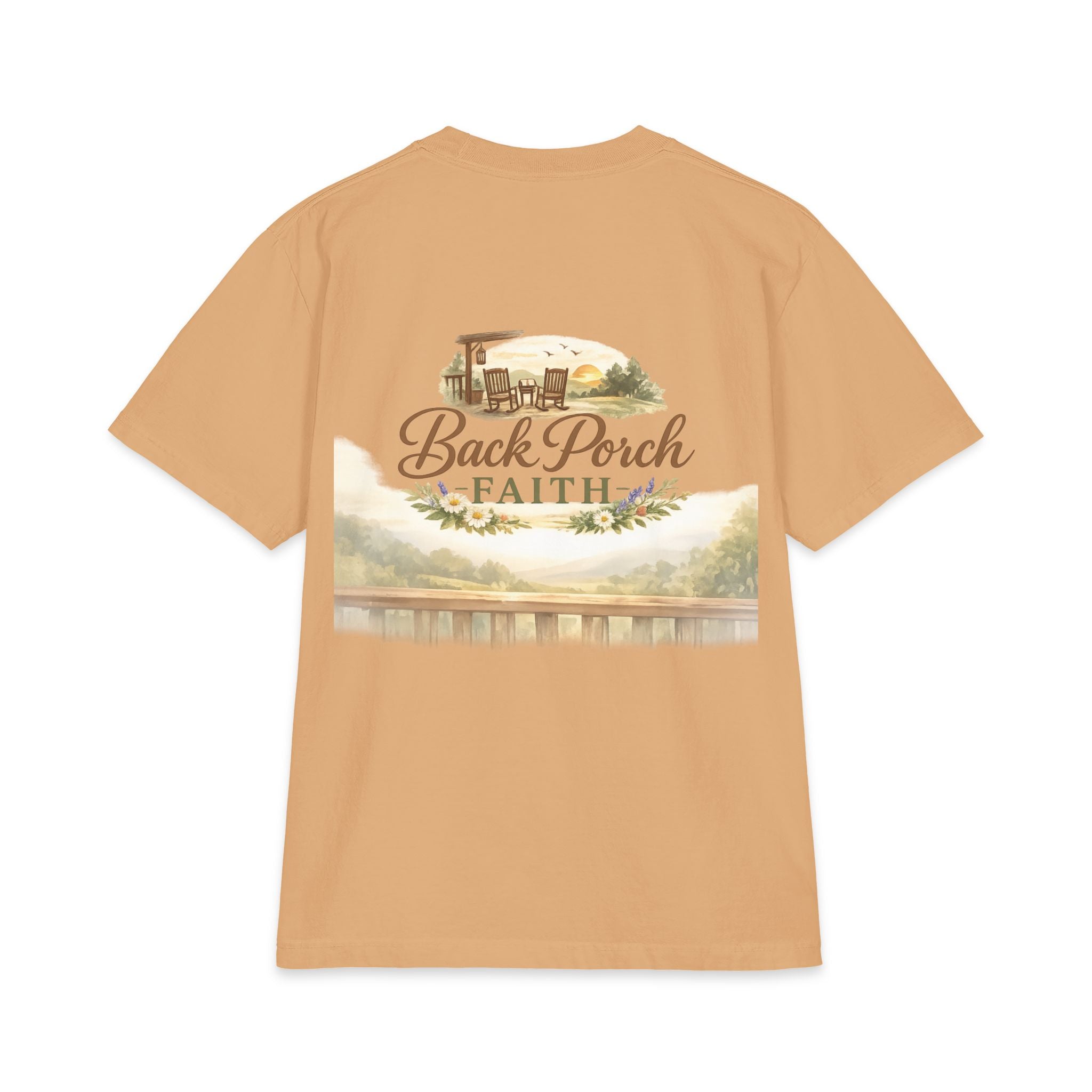 Come Sit Awhile T-Shirt — Back Porch Faith Graphic Tee