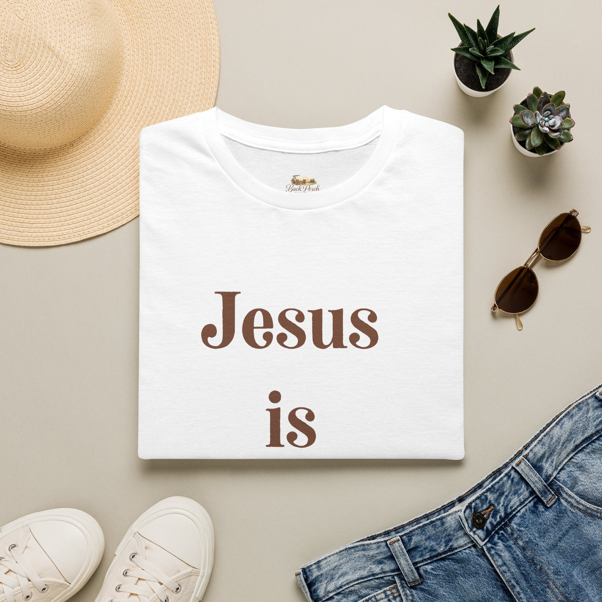 Jesus Is Holy T-Shirt — Christian Faith Tee