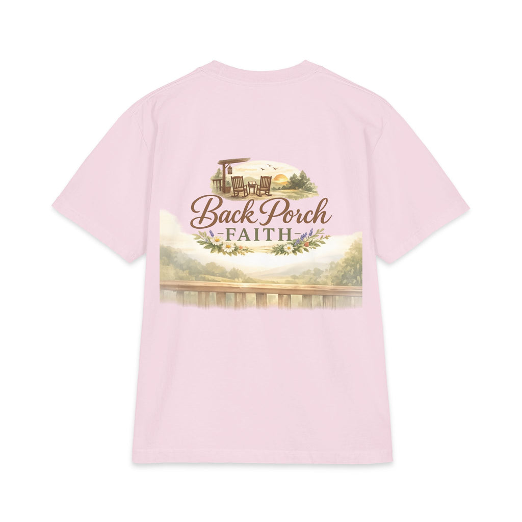 Come Sit Awhile T-Shirt — Back Porch Faith Graphic Tee